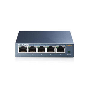 TP-Link TL-SG105 5-Port Gigabit Ethernet Switch 1000Mbps Unmanaged Tested